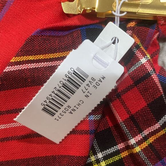 J. Crew Oversized tartan bow hair clip barrette - Picture 5 of 8